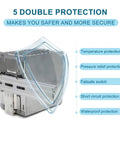 24V 20A 480W Three Phase DIN Rail Power Supply With 340 550 VAC Wide Input Ultra Slim 85mm Plug And Play Installation UL508 Certified Active PFC 93 Percent Efficiency Ideal For Industrial Automation And Semiconductor Fabrication with shield icon