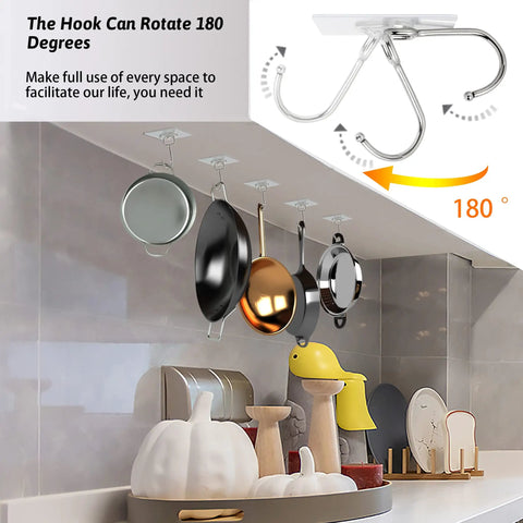 Heavy Duty Adhesive Hooks 16 Pack Waterproof Wall Mounts That Hold Up Like Champs With 33 Pound Capacity Zero Drilling Hassle For Kitchen Bathroom Or Garage Storage
