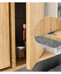 Dope Stainless Steel Adjustable Door Hinges With Quiet Close 360 Degree Rotating Door Pivot Rotary Hinge on wooden cabinet