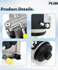 Close-up of Diesel Fuel Pump Assembly for Ford Super Duty F250 F350 F450 F550 and Excursion 2003 to 2007 6.0L V8 Replacement