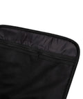 Interior mesh pocket of Built Tough Camping Gas Tank Bag With 320D Cationic Fabric, showing storage detail and zipper.
