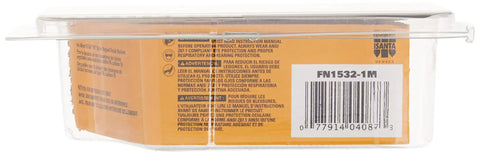 Side view of packaging for Finish Nails 15 Gauge Angled 2 Inch For Interior Use 1000 Pack Coated For Angled Finish Nailers.