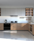 Modern kitchen with 25 pack black cabinet pulls 3 inch kitchen handles modern square hardware for dresser and bathroom zinc alloy durable finish easy install