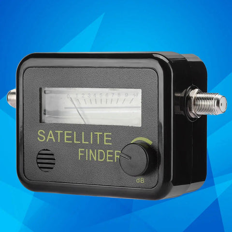 Portable Satellite Signal Strength Finder Pro with clear digital screen for DirecTV dish alignment and antenna setup 950 2150 MHz range