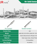 Deutsch DT Connector Kit IP68 Waterproof Beefed Up All In One 2 To 12 Pin Cavities with crimp tools visible