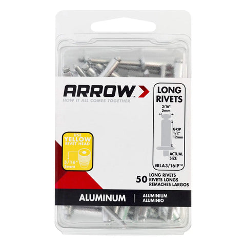 Premium Aluminum Pop Rivets 3/16 Inch 50 Pack Tough As Nails Fasteners For Sheet Metal And Gutter Work Easy Install With Rivet Gun No Sweat Setup For Handyman Shops And Auto Body Jobs