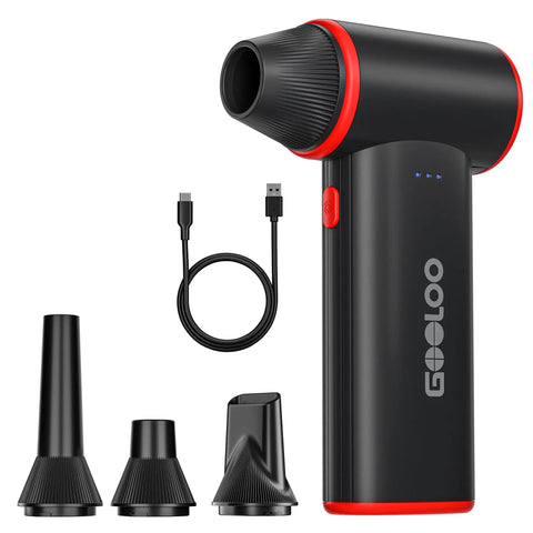 F3 Electric Air Duster Three Gear Power, 150000 RPM High Speed Blower For PC Keyboard Car And More, 5000mAh Battery With Fast Charging