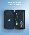 Officially Customized EVA Storage Case For X8 APEX Tire Inflator And S100 Kit showing 3+1 compartments