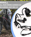 Full Main Wiring Harness Assembly For Sur Ron Light Bee X S Powersport Main Cable Cord Harness on bike outdoors