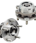 Front Wheel Bearing Hubs Kit for Nissan Murano 2009 to 2017 and 2011 Quest Replacement Hub Assembly Set Pair