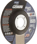 Gemini Four Point Five Inch Cut Off Wheel For Right Angle Grinders Beefy Steel Cutting Discs Ready To Slice 400 Series