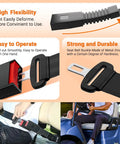 40 Inch Retractable Golf Cart Seat Belts Kit Universal Fit For Club Car EZGO Yamaha 2 Pack with high flexibility and easy operation