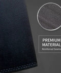 Close-up of 200 Pack Breathable Plant Grow Bags 5.5 By 6.3 Inch Biodegradable Nonwoven Seedling Pots material and seams
