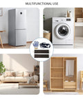 Heavy Duty Furniture Gliders For Carpet that let you move couches, fridges, and heavy gear super easy shown with appliances and furniture.