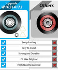 Comparison of upgraded W10314173 dryer drum roller kit with generic version for durability, fit, and quality.