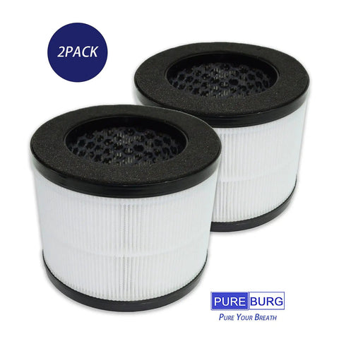 Replacement Filter For Okaysou Airmic4S Air Purifier 2-Pack H13 True HEPA 4-Stage Filtration With Activated Carbon cylinders