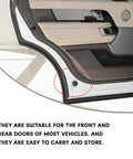 Heavy Duty Rubber Door Damper Buffer Pads For Cars Slam Silencer Bumper Cushions installed in vehicle door jamb.