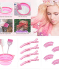 11 Piece Hair Coloring Kit For Home Dyeing With Pro Grade Tools Including Mixing Bowl Dye Brush Clips And Earmuffs Perfect For Bleaching And Dye At Home