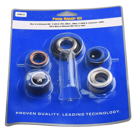 Graco 695 795 3900 Airless Pump Repair Kit Aftermarket With Seals Leathers And Machined Parts For Quick Sprayer Rebuild