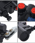One Spool Hydraulic Controller 21 GPM 3625 PSI Valve With Half Inch NPT Ports for Wood Chippers, Loaders and Small Tractors