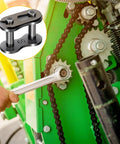 Shop Quality Industrial Number 60 Roller Chain Connecting Links With Master Connector Hardware Built Like A Tank Carbon Steel for bikes in use.