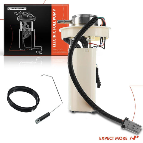 Electric Fuel Pump Module Assembly With Sending Unit For Dodge Dakota 2000 2001 2002 2003 2.5L 3.9L 4.7L 5.9L With 24 Gallons Tank Crew Cab Pickup 4 Door