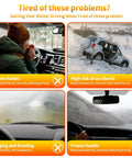 Problems faced without 12V Portable Car Heater And Defroster Featuring Turbo 120W Fast Heating And Cooling in winter driving.