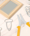 Get A Sweet Deal On This 18Pc Miter Spring Clamp And Pliers Kit, Made With Premium Stainless Steel For Tough Woodworking Jobs, Includes Carabiner Hooks Plus Storage Ring To Keep Your Tools Neat And Ready For Any Project Right Now. 18-piece stainless wood clamp kit with pliers and miter clamps