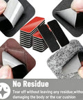 Heavy Duty Hook And Loop Strips With Adhesive Backing, 3.2x1.2 Inch Interlocking Fasteners in various uses, no residue on surfaces
