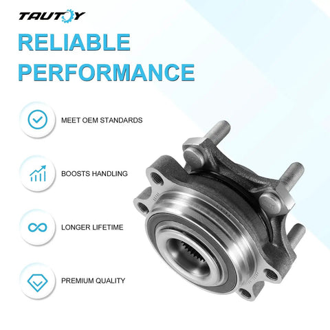 Nissan Altima Front Wheel Hub And Bearing Assembly OE 513447 40202-6CA0A Drop In Ready with performance highlights