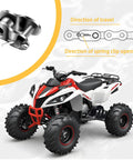 ATV with 15 Piece 420 Chain Half Link Set With Offset Crank Links Durable Manganese Steel Beefy Build Heavy Duty Roller Chain Repair Kit