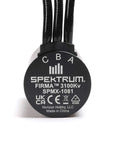 Firma 3660 3100Kv 4 Pole Sensorless Brushless Motor For RC Cars And Aircraft Beefed Up With High Efficiency 5mm Output Shaft 2S To 3S LiPo Compatible Low Cog Hardened Steel Shaft Precision Bearings SPMX1081 close-up view showing product label