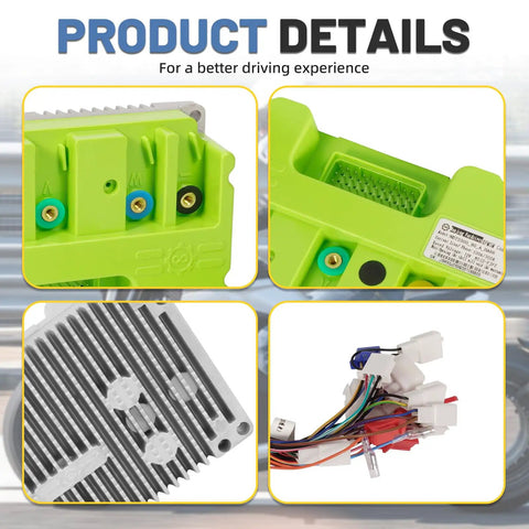 72V ND72300 Fardriver Controller For BLDC Motors 300A Programmable High Power Sine Wave Controller Fit For Electric Motorcycle E Bike And Scooter Motors