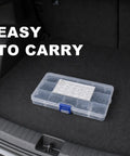 Heavy Duty 160 Piece Woodruff Assortment Set 16 Sizes 3mm 4mm 5mm 6mm Carbon Steel Round Ended Shaft Keys in storage case, easy to carry