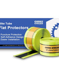 Self Adhesive Tire Liner For 1.95 To 2.125 Inch Tires, Flat Protection Inner Tube Shield, 38mm x 2300mm on package