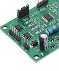 Micro Stepper Motor Driver Board For Robotics And Automation, Compact Protected Control Module, DC 5V To 12V 800mA Current, High Precision Control For Electronics Projects, 1 Pack, green PCB close-up