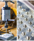 Spiral Point M6 X 1 Thread Tap 150mm Long High Speed Steel Tapping Tool used for metalwork precision threading on a drill press