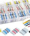 Super Durable Heat Shrink Butt Crimp Terminals 50 To 1200 Pack Waterproof Seal For AWG18 Wire Splice Kit in organizer