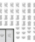 Heavy Duty Screen Patch Repair Kit With Mesh Tape And Adhesive Patch, Tear Resistant Window Screen Restorer for Doors, RVs