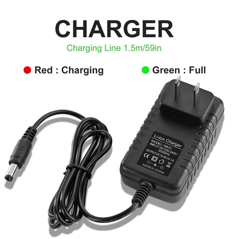16.8V Massage Gun Charger Replacement For LifePro Sonic Series And More, 59 inch cord with charging indicator
