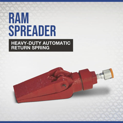 Heavy Duty 10 Ton Hydraulic Portable Ram Kit For Auto Body Repair And Frame Work with ram spreader component