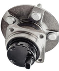 Rear Wheel Bearing And Hub Assembly For Toyota Corolla Matrix Celica Prius Vibe Scion Tc Fwd Abs Models Replacement Part OEM Grade Durable Easy Install And Long Lasting Performance For 03 08 00 05 04 09 05 10, 5-bolt with ABS sensor