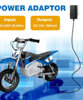 24V Scooter Charger For Electric Scooters And Dirt Bikes Compatible With MX350 MX400 E100 E125 E150 E175 E200 E200S E300