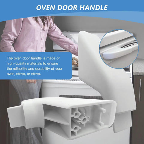 Upgrade Your White Appliance Door Handle End Caps 2-Pack For Ge Ranges. Fits Hotpoint Stoves And Replaces Ah256619 Plus Ea256619 In Premium White Color. Universal Oven Repair Kit For Both Left And Right Sides. white plastic oven handle cap