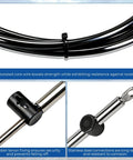 Gen 1 12Ft Boat Throttle And Shift Cables 2 Pack For Mercury MerCruiser Force Outboard Engines Replacement CC17912 details