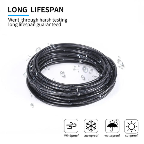 16 Gauge 2 Conductor Electrical Wire 16AWG Stranded PVC Oxygen Free Copper Cable Flexible Low Voltage 32.8 Feet for LED Strips
