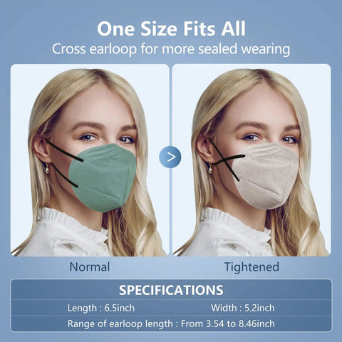 KN95 Face Masks 30 Pack Individually Wrapped Five Ply Cup Style Dust Masks Breathable Everyday Wear For Women And Men Morandi Color Comfortable Fit With Secure Ear Loop And Soft Interior All Day Comfort No Nonsense Breathability