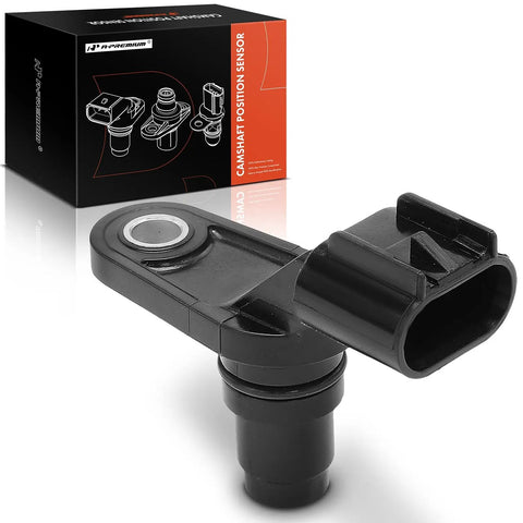 Chevy Camshaft Position Sensor Replacement For Equinox Impala Malibu HHR Captiva Sport Cobalt And More Direct Fit No Fuss Install For Buick Lacrosse Regal Verano GMC Terrain Pontiac G5 Saab And Other GM Models, black plastic 3-pin sensor