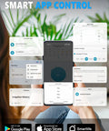 Smartphone app interface for WiFi Hose Timer With App Control For Garden Irrigation Smart Bluetooth Water Timer No Hub Needed