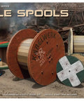 1 35 Scale Cable Spool Model Kit With Decals, Unpainted Plastic Assembly For Dioramas And Scale Builds, various spools shown
